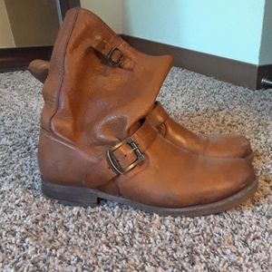 Orang-ish Brown Frye Boots